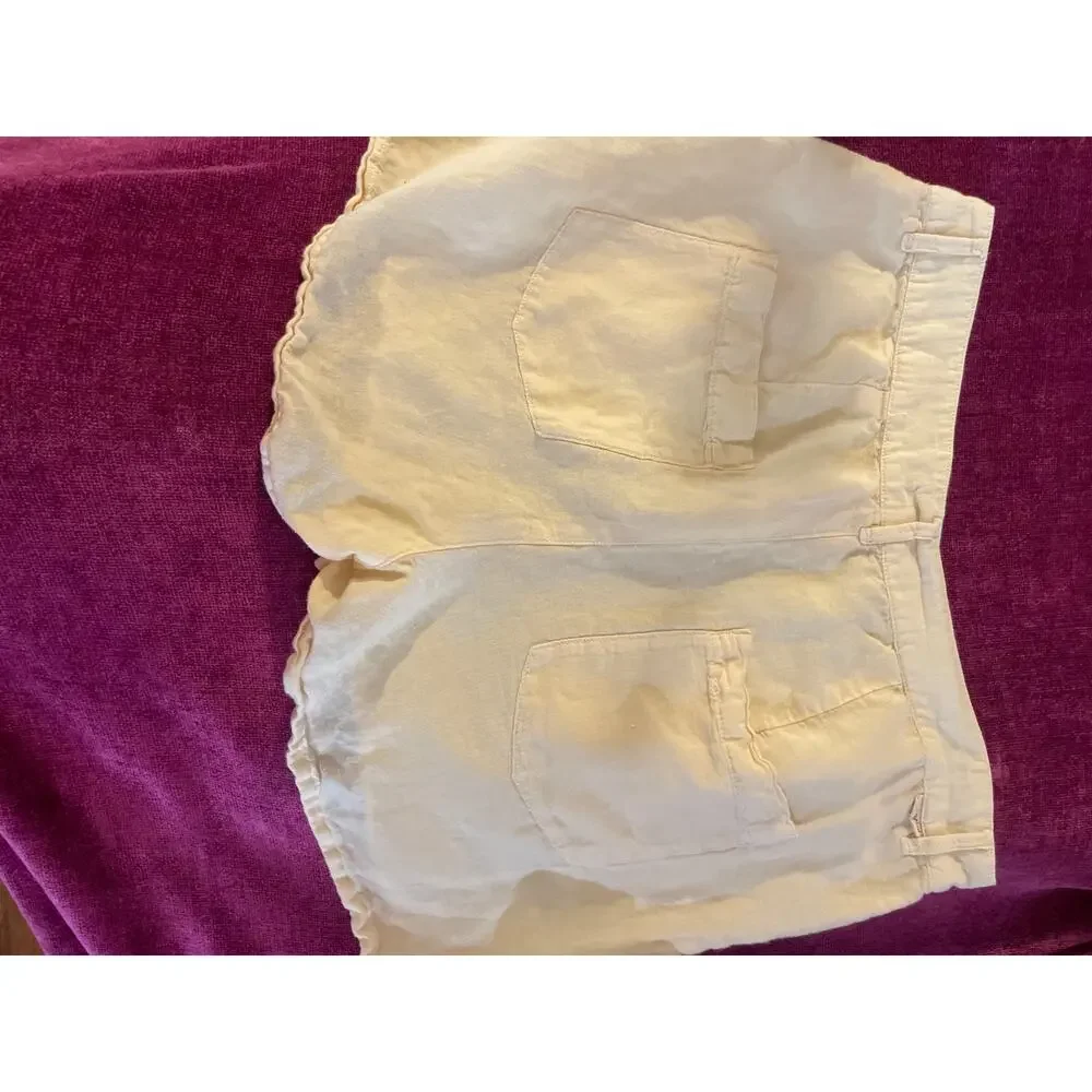 RIP CURL Walk Shorts Lightweight Linen Breezy Button XL VACATION TRAVEL BEACH